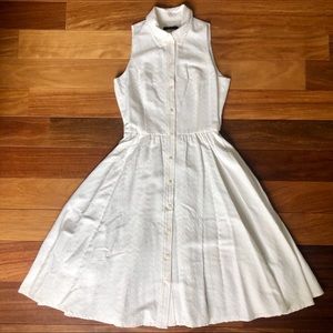 Tommy Hilfigire Size 2 White Dress